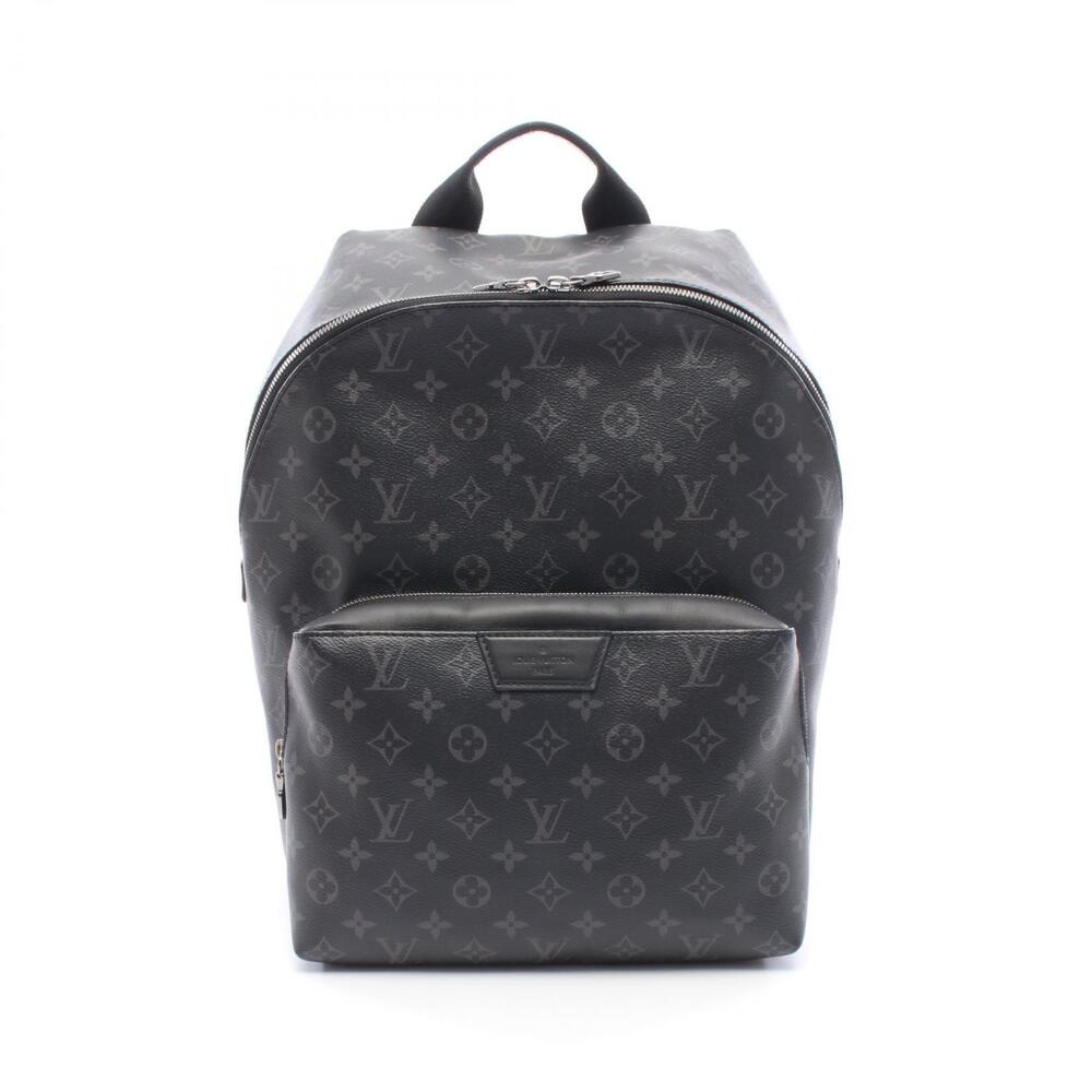 Louis Vuitton Apollo Backpack Canvas Leather Monogram Eclipse Black